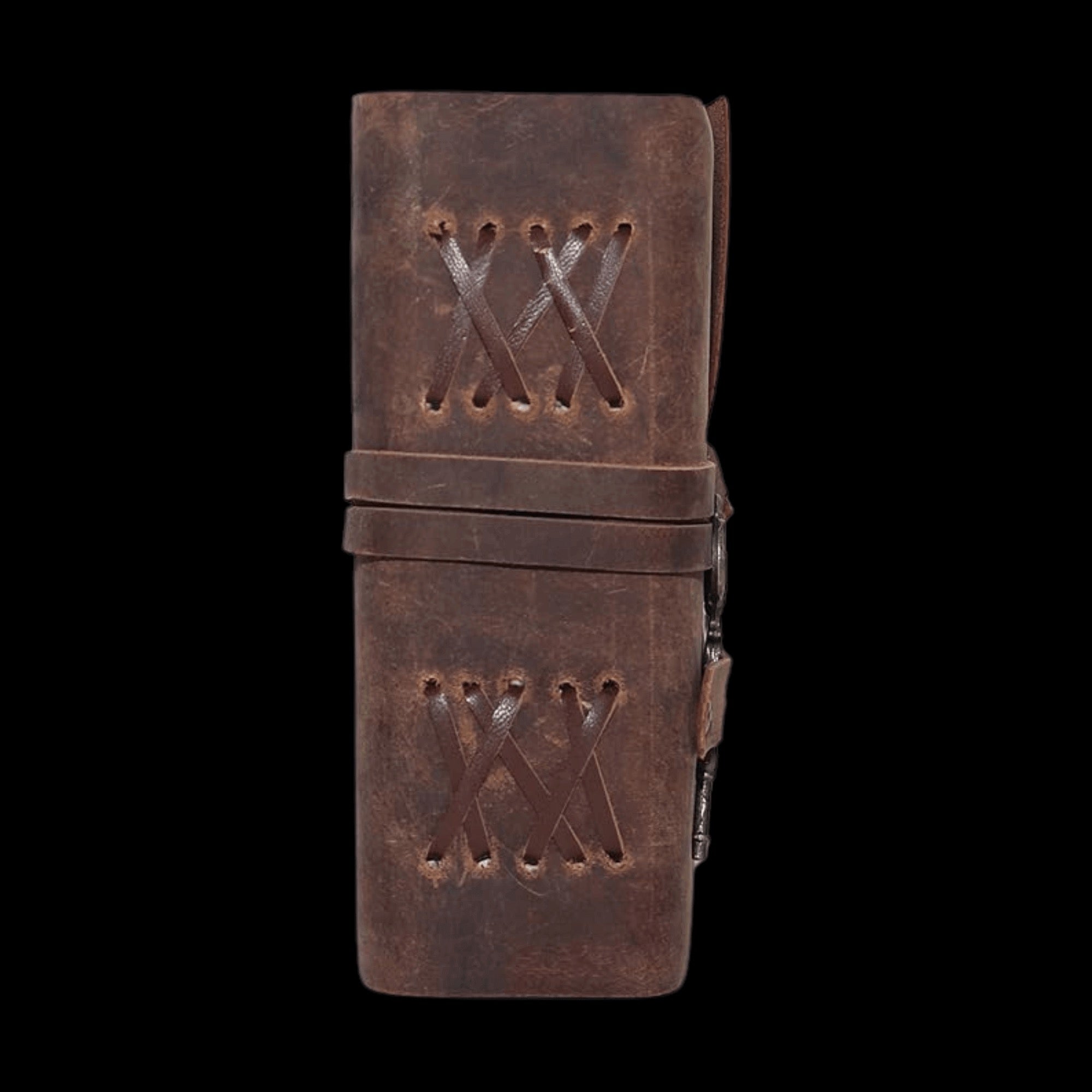 Seer’s Leather Journal with Key of Odin Charm