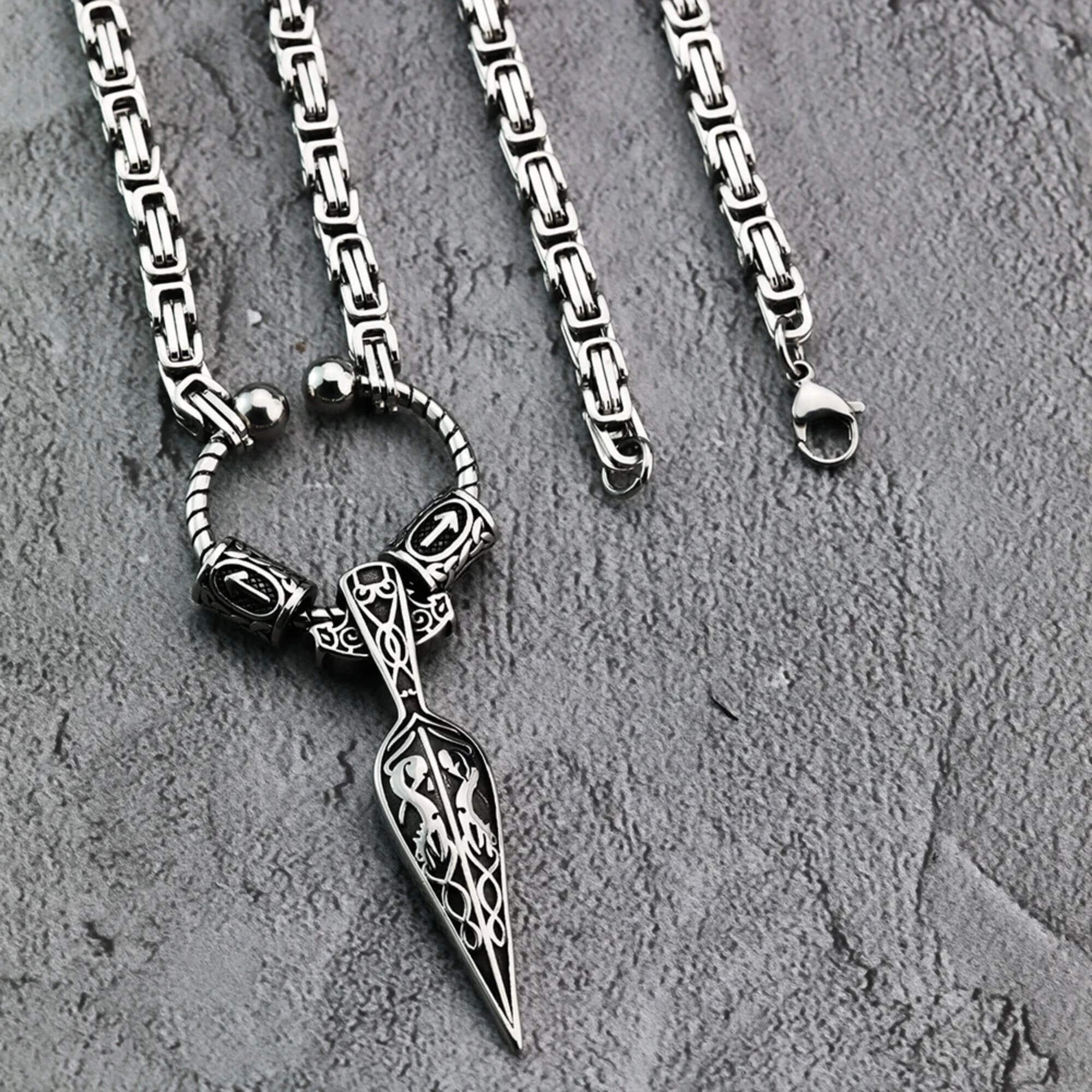 Odin's Spear Kings Chain Necklace