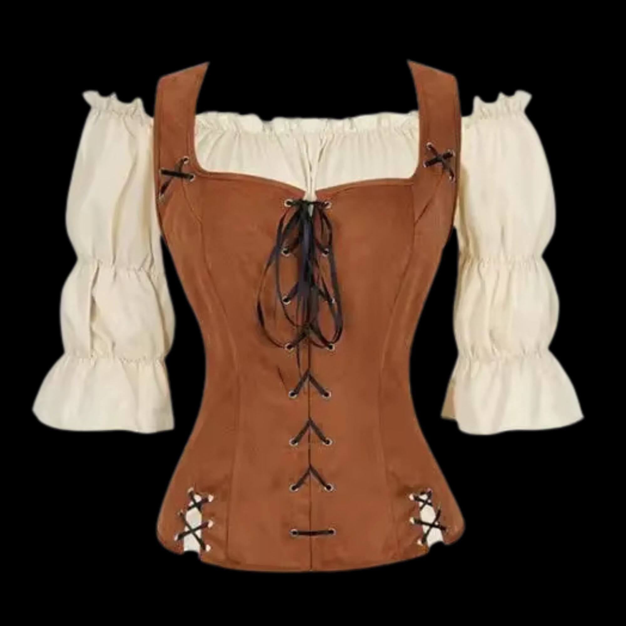 Valkyrie's Lace-Up Corset