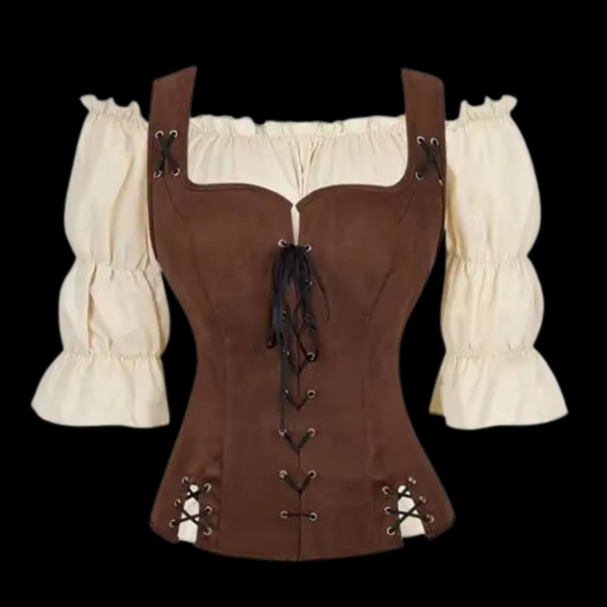 Valkyrie's Lace-Up Corset