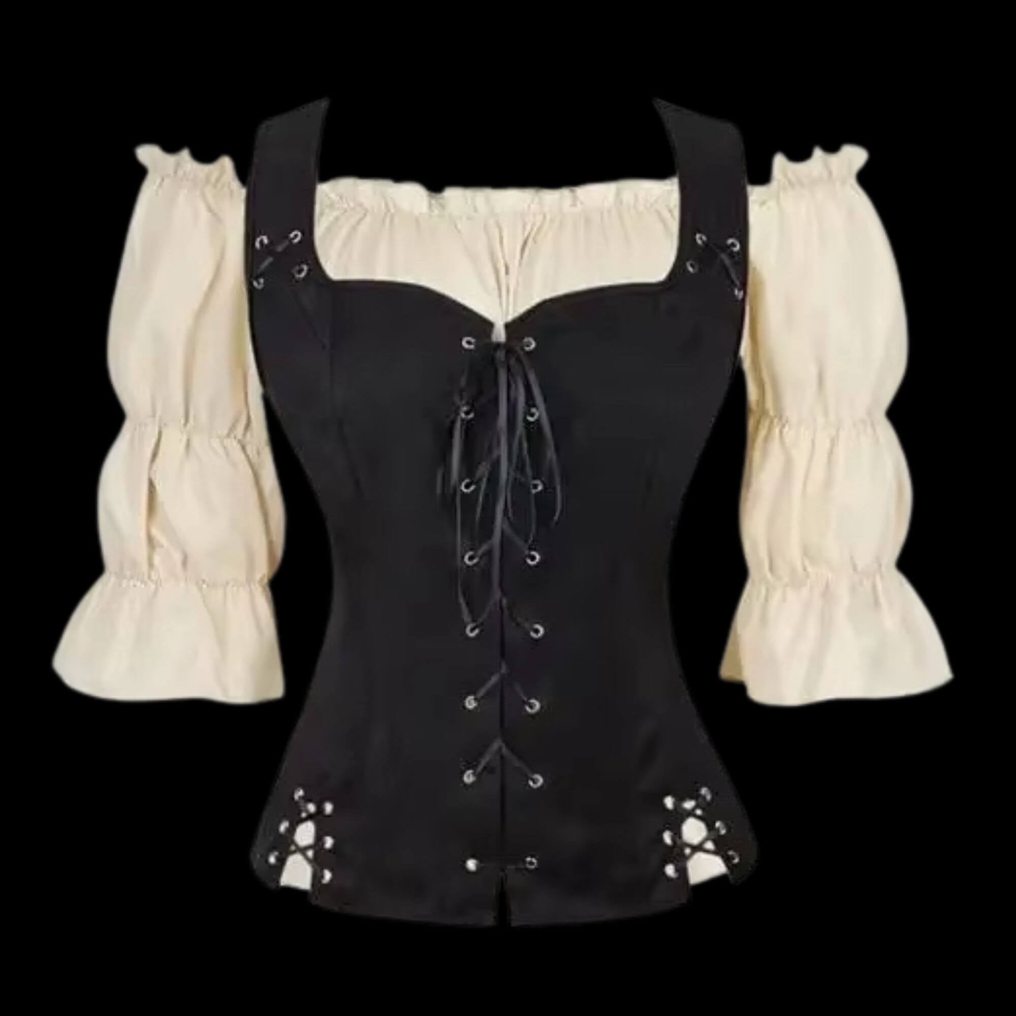 Valkyrie's Lace-Up Corset