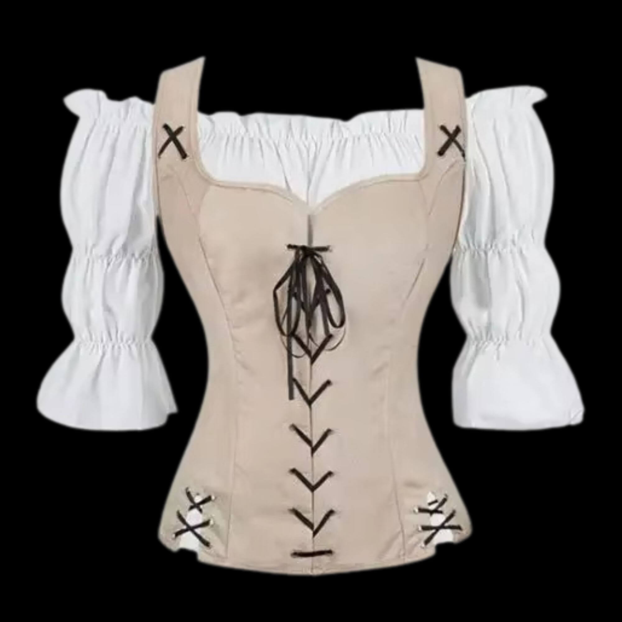Valkyrie's Lace-Up Corset
