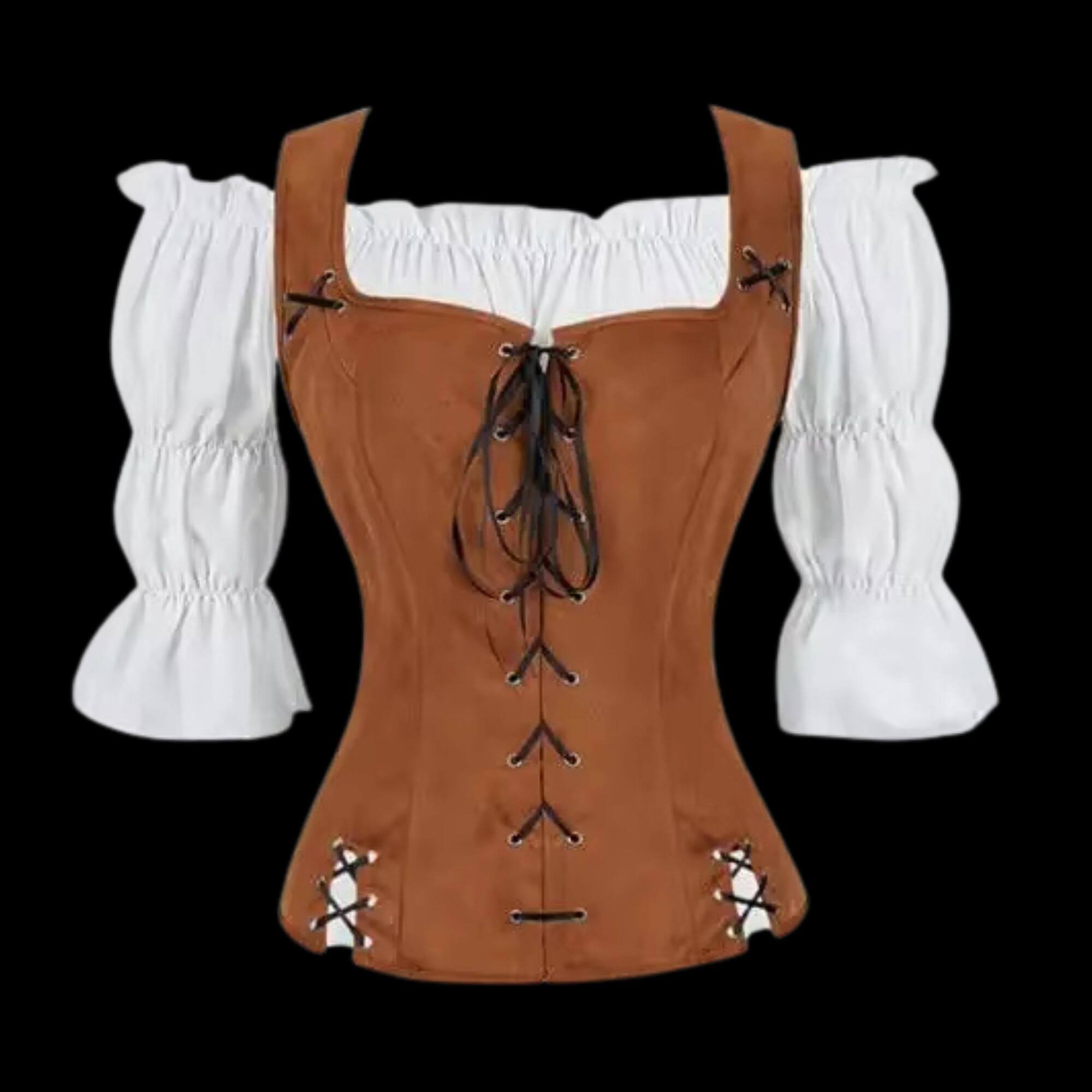 Valkyrie's Lace-Up Corset