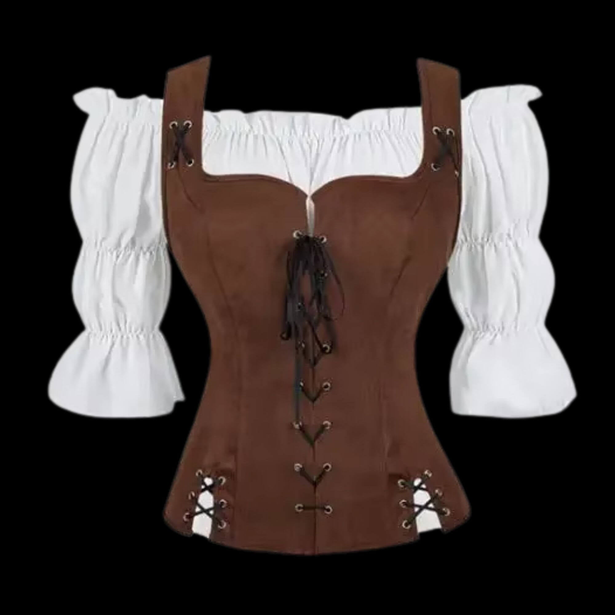 Valkyrie's Lace-Up Corset