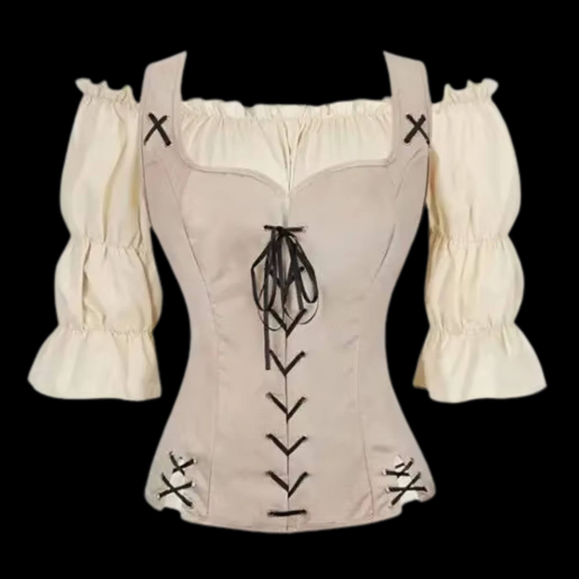 Valkyrie's Lace-Up Corset