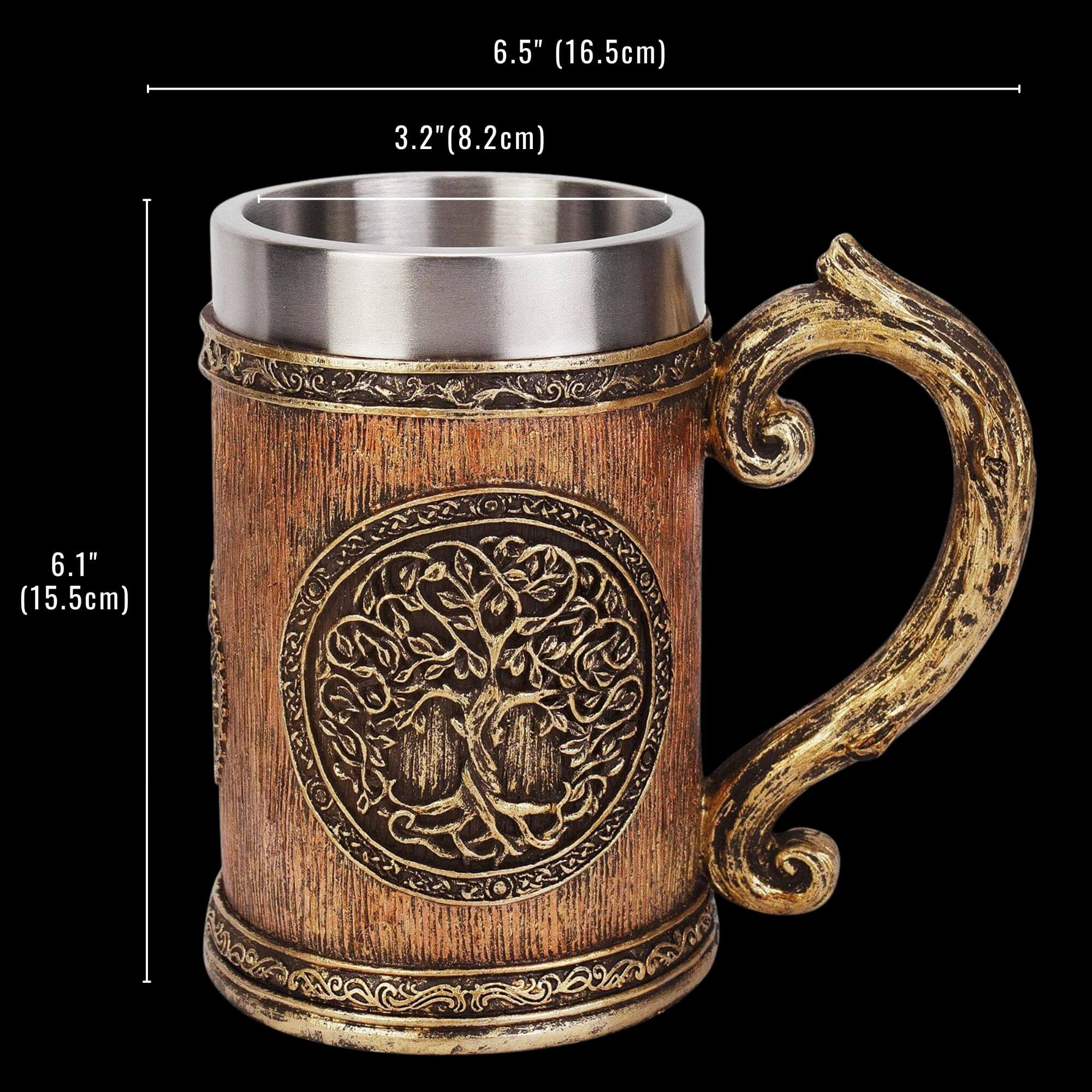 Yggdrasil Viking Tankard