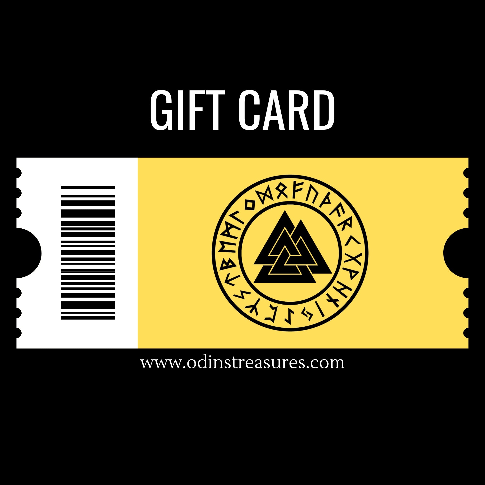 Odin's Treasures gift card