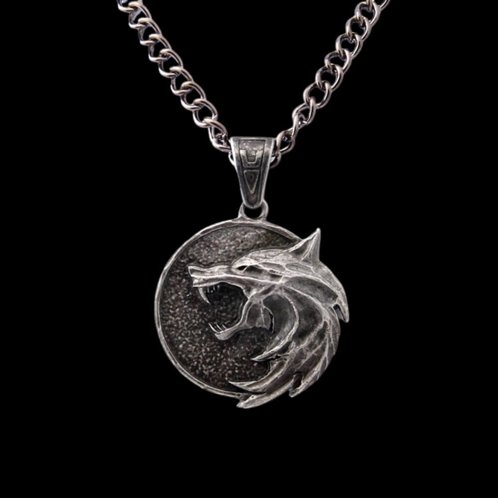 Gun Black Fenrir Necklace