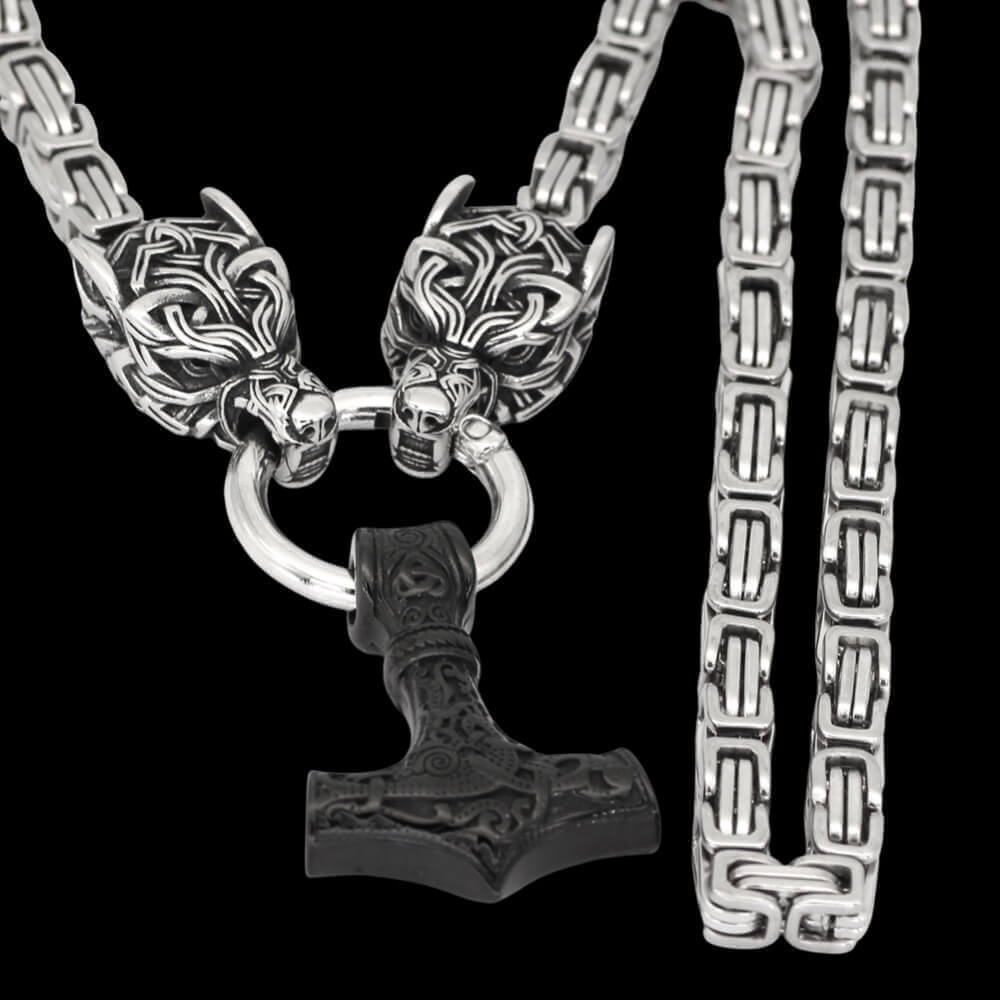 Spiritman Kirk Black Silver Chain – Trewarne Fine Jewellery