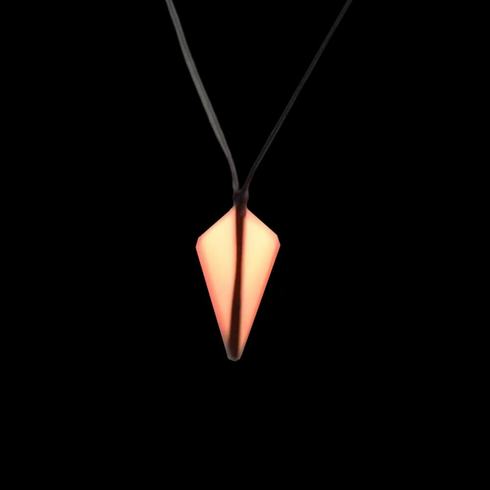 Luminous Viking Spearhead Necklace