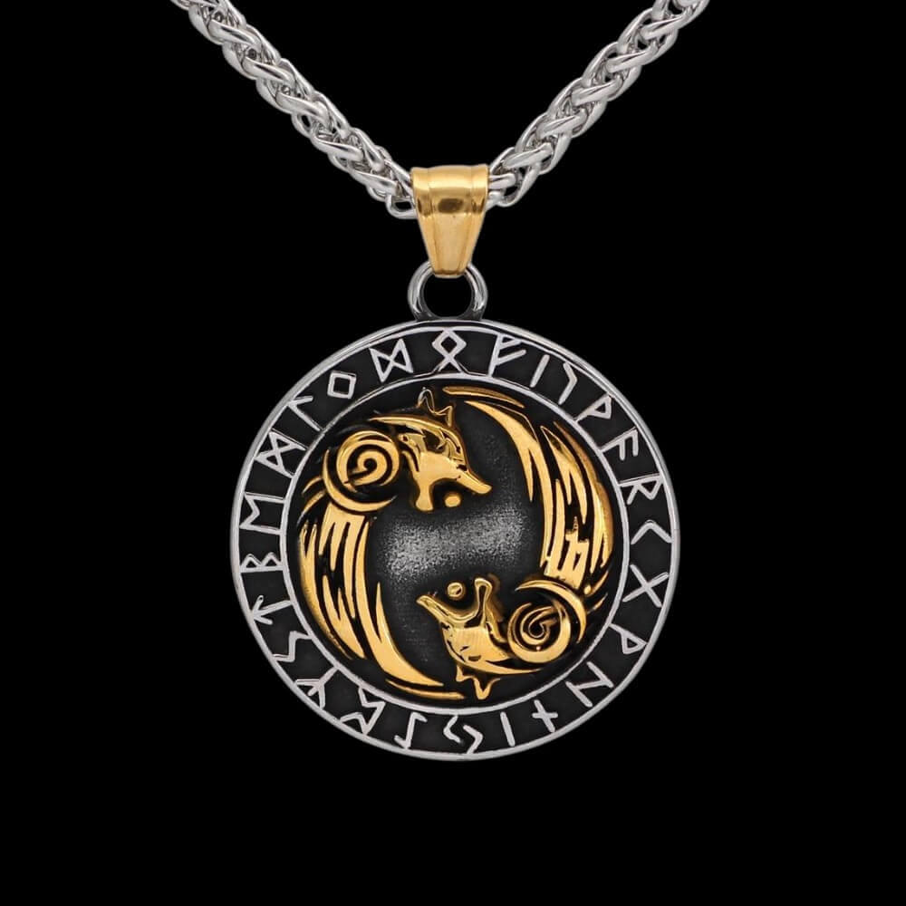 Sköll and Hati Necklace