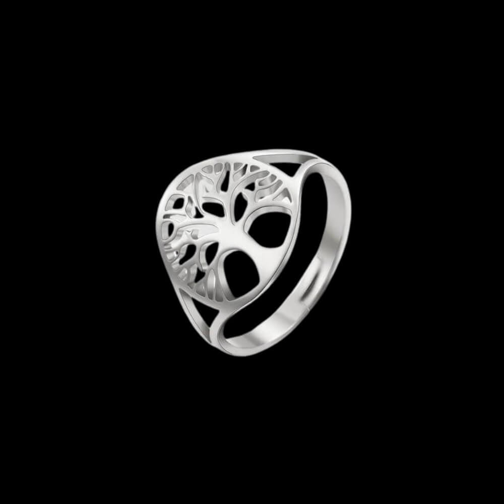 The Tree of Life Minimalist Ring