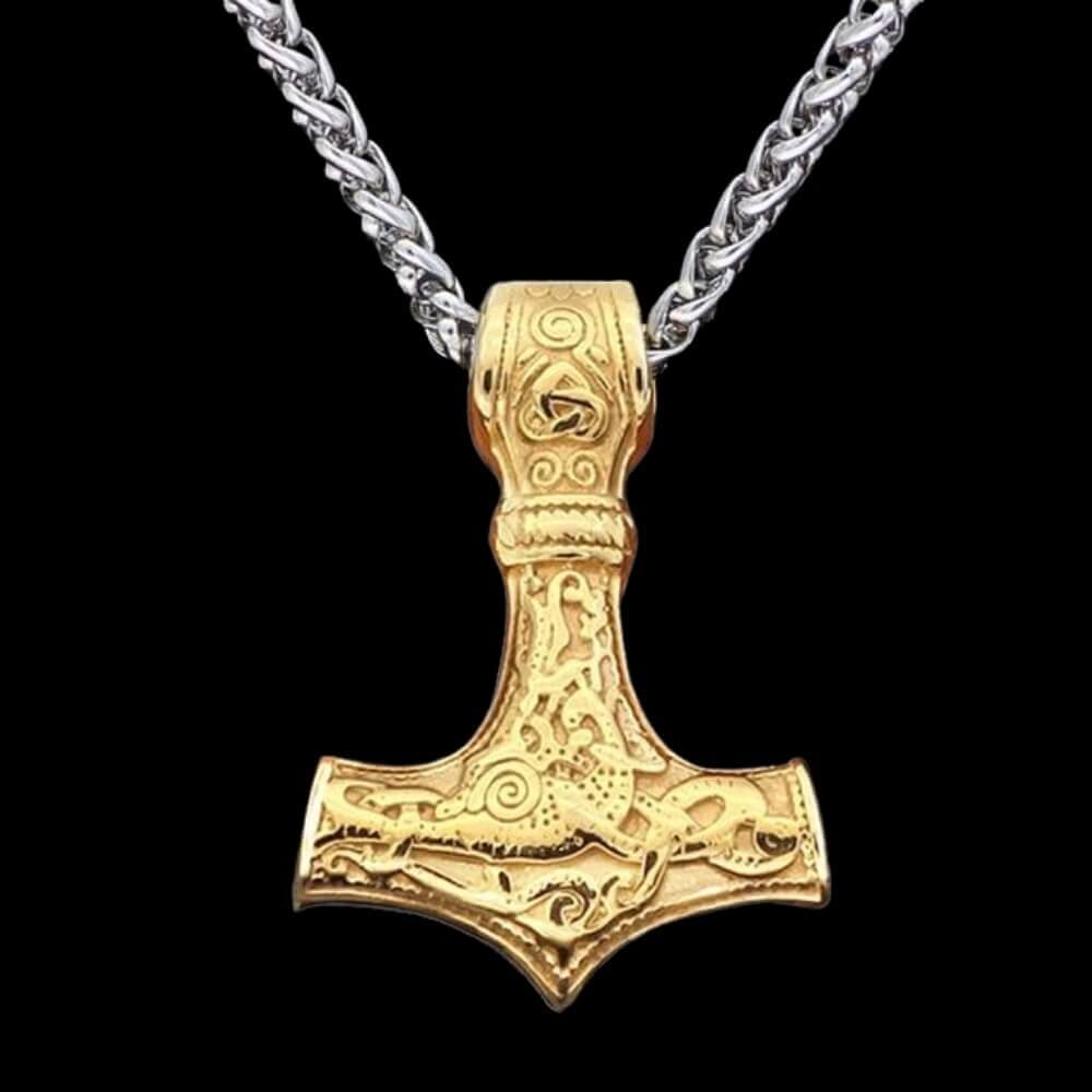 BAVIPOWER] Mjolnir Thor Hammer Necklace: A jewelry that protects you | by  BaviPower | Medium