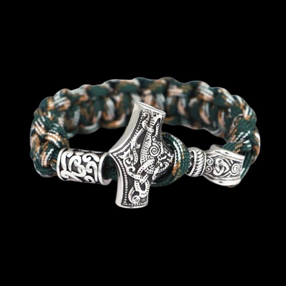 Thor's Hammer Paracord Bracelet