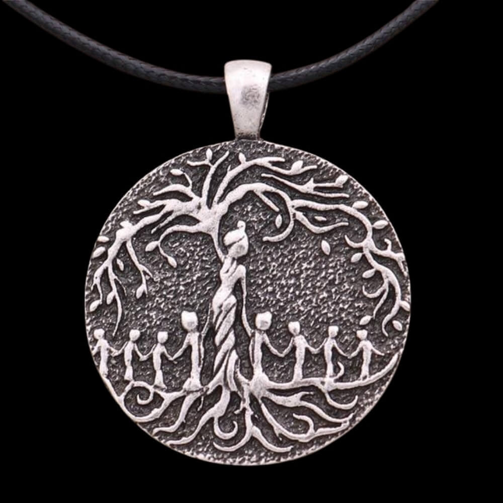 Mom and child tree of sale life necklace