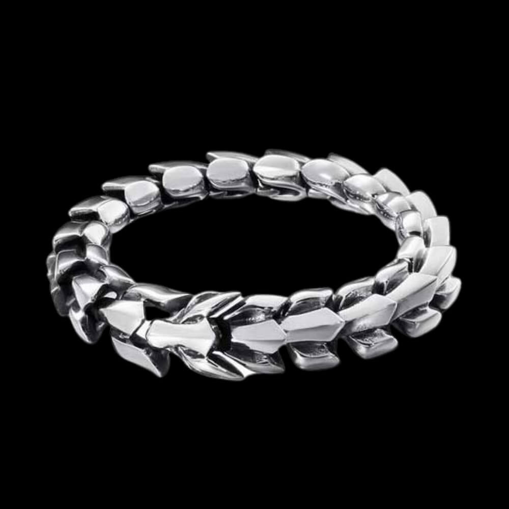 Viking Ouroboros Heavy Bracelet