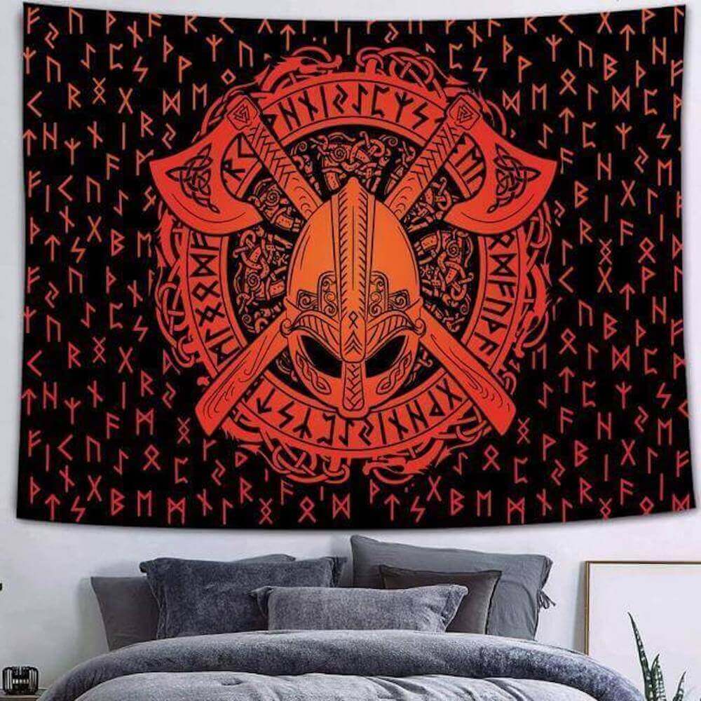 Viking Tapestry - Odin's Treasures