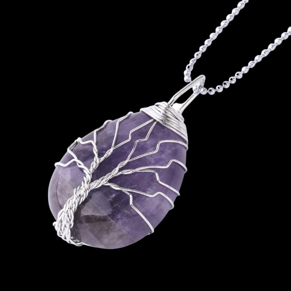 Yggdrasil Gemstone Necklace