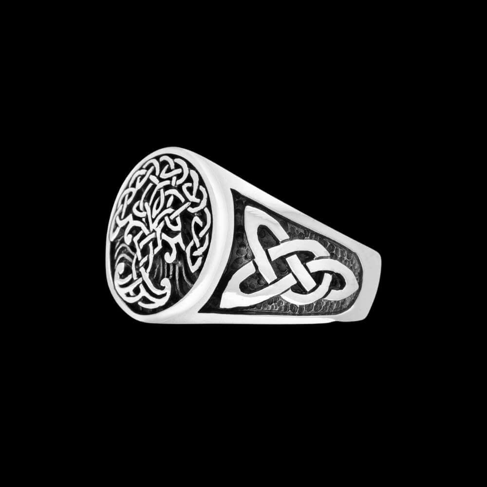 Yggdrasil and Viking Knotwork Ring