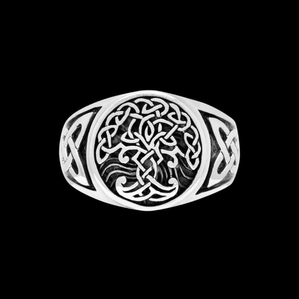 Yggdrasil and Viking Knotwork Ring