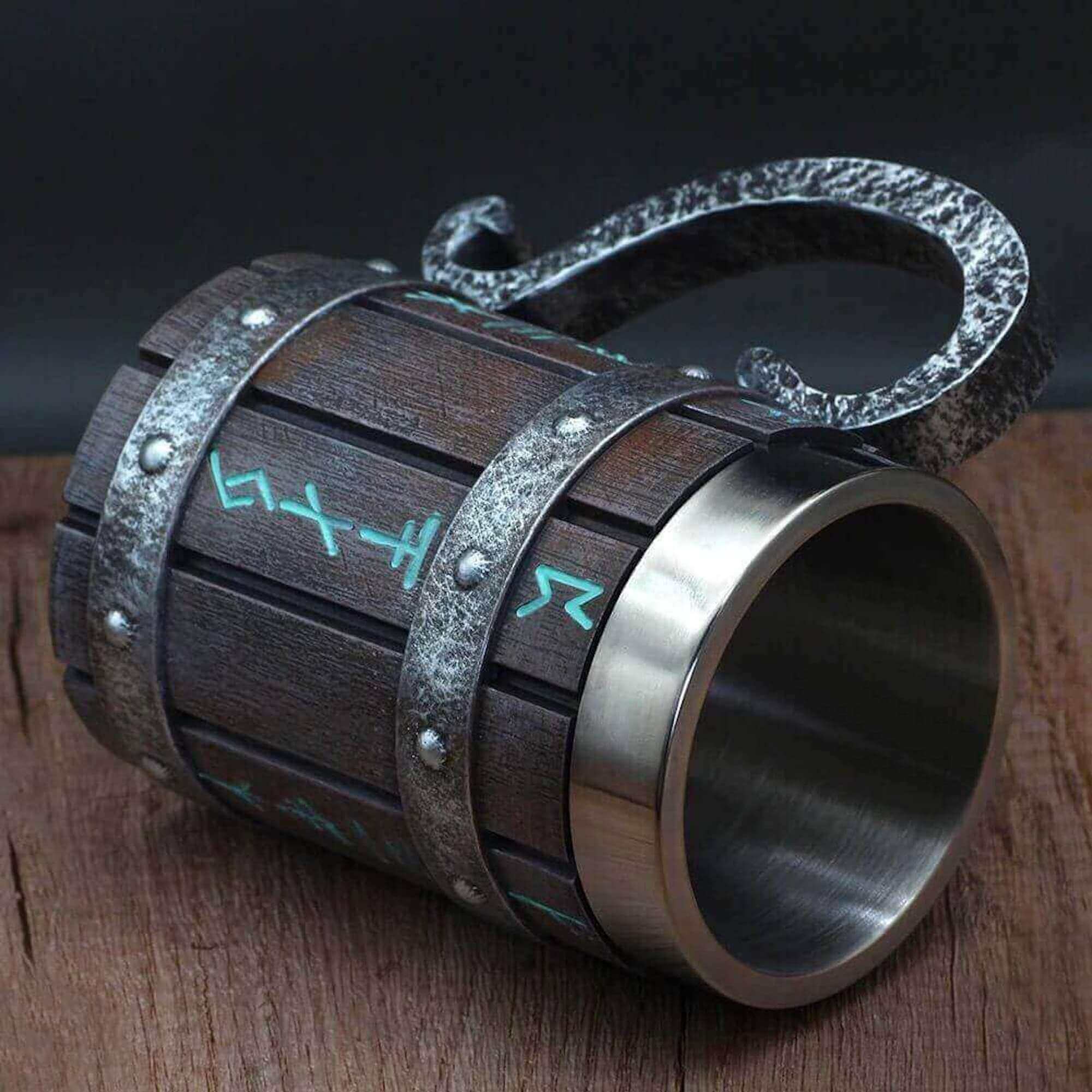 Runes Viking Tankard