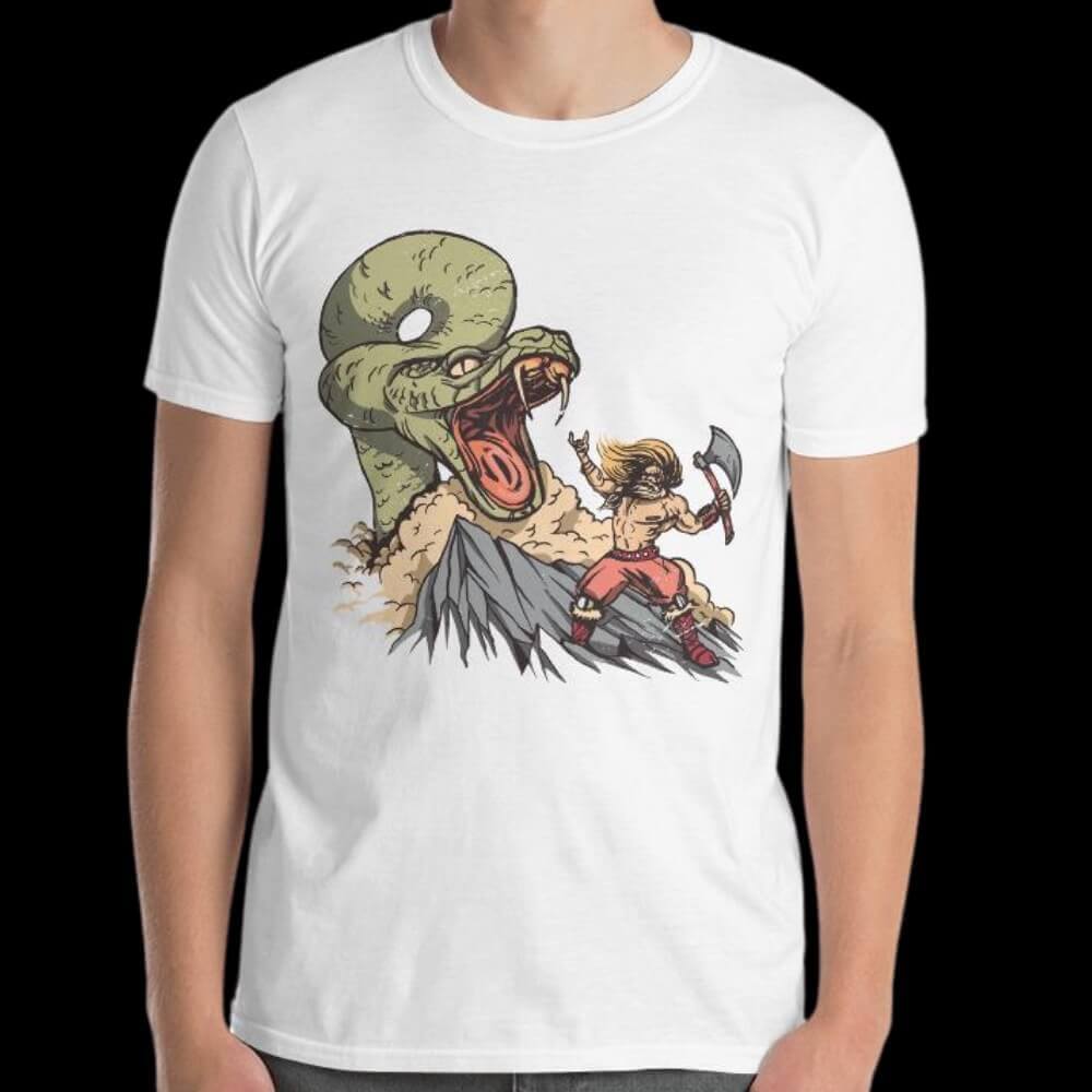 Thor vs. Jörmungandr T-Shirt