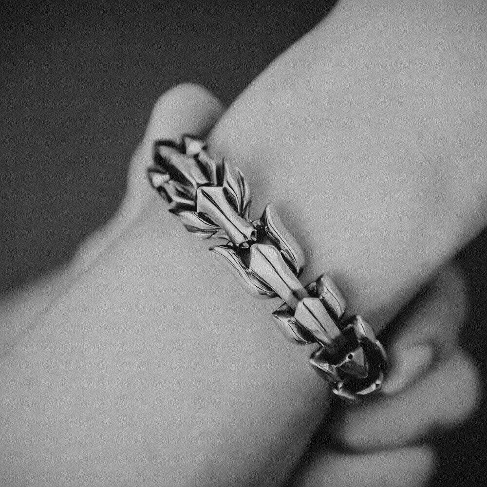 Viking Ouroboros Heavy Bracelet