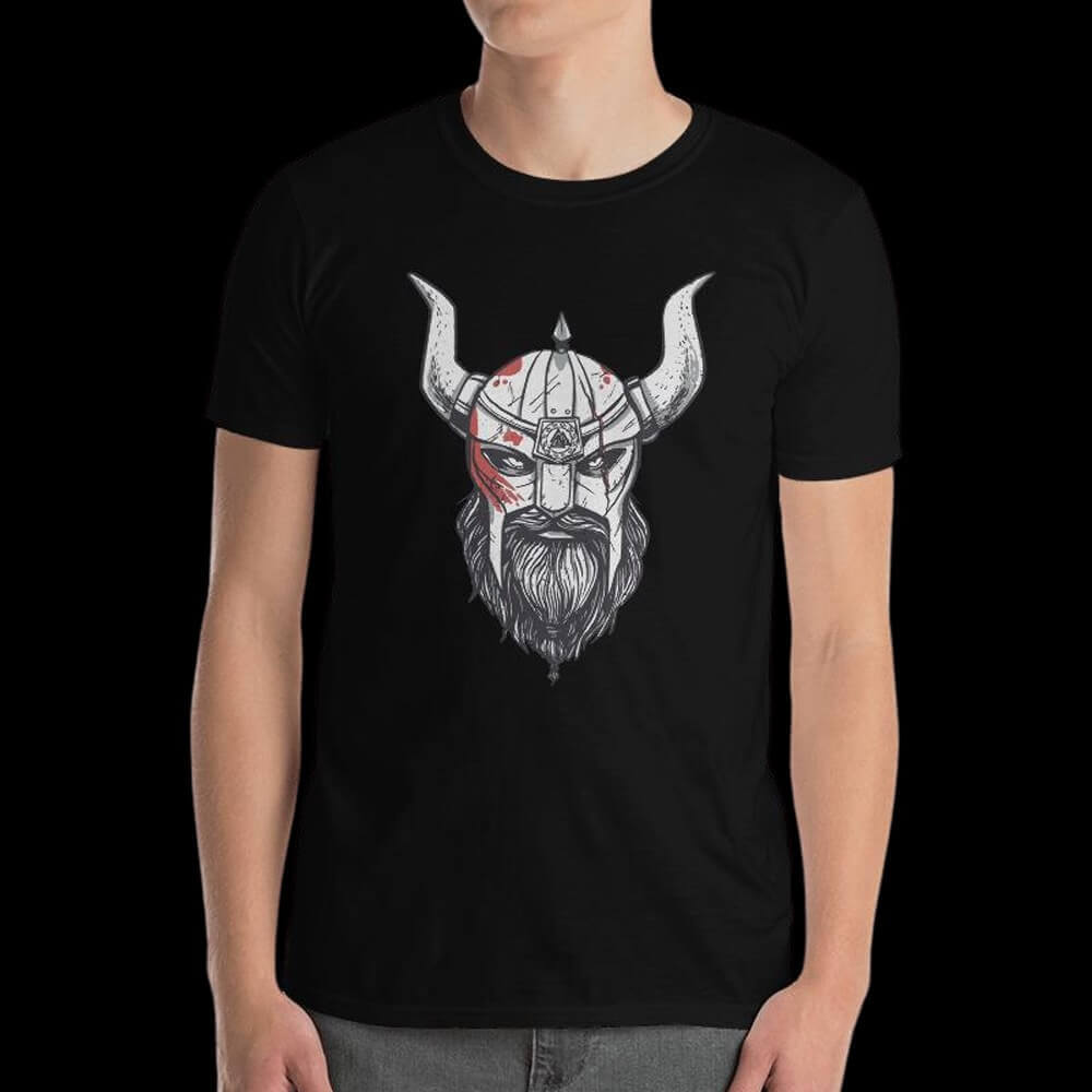 Viking Warrior T-Shirt Odin's Treasures