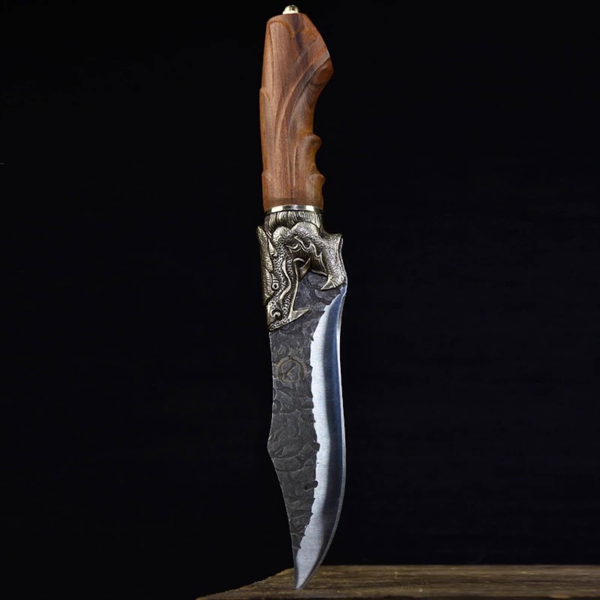 Handmade Ouroboros Viking Knife