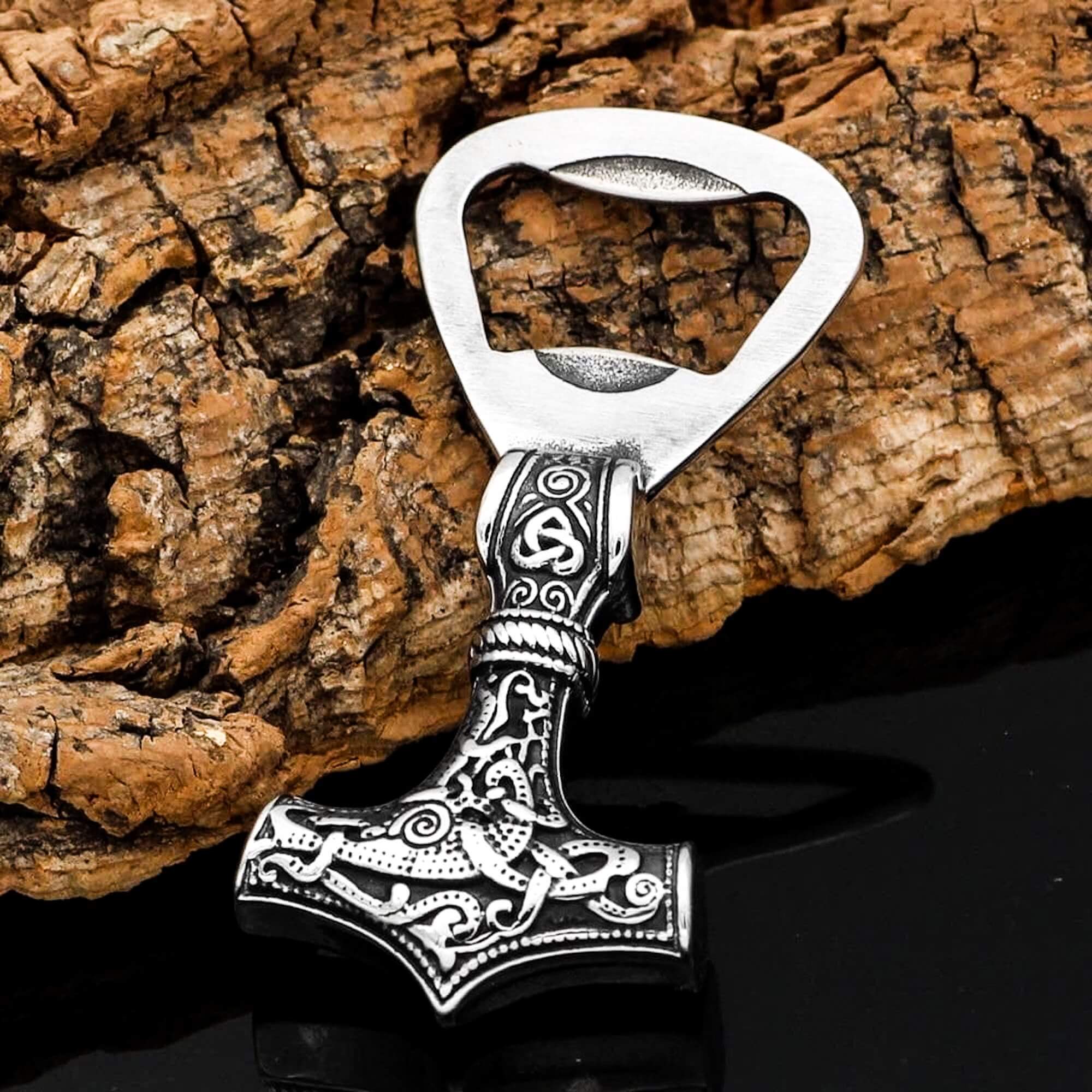 Mjölnir Stainless Steel Bottle Opener