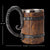 Viking Wooden Style Barrel Mug